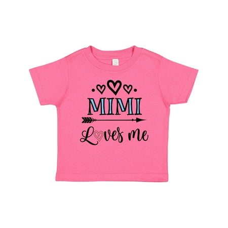 

Inktastic Mimi Grandma Loves Me Gift Toddler Toddler Girl T-Shirt