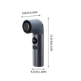 thumbnail image 3 of Vwrxbz Handheld Mini Fan USB Rechargeable High Speed Ice Compress Cooling Fan Portable Outdoor Office Travel Digital Display, 3 of 7