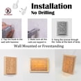 thumbnail image 7 of Kiven Battery Operated Wall Sconces with Remote Control,3 Colors Changing,Rechargeable Wall Sconces,1-Light Dimmable Wall Lighting for Wall Decor, Fabric Home Decor, 7 of 7
