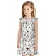 thumbnail image 1 of Fotbe Cute Cat Vestido de Dormir para Niñas de 3 a 10 Años, Mangas Cortas, Estilo Princesa, Pijama Camisón con Mangas Voladas-Large, 1 of 6