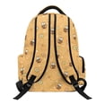 thumbnail image 2 of HUIACONG Capybara Bee Sunflower Backpack for Teens 12-18, Cute Nature Print 17 Inch School Bag, Durable Lightweight Water Resistant Backpack, 2 of 7