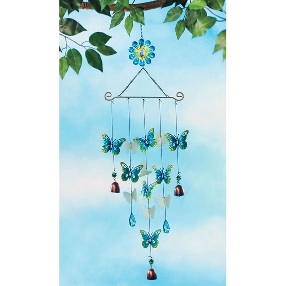 Glow in the Dark Butterfly Wind Chime