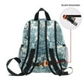 thumbnail image 5 of FORMRS School Backpack with Front Zippered Pocket 12" Student Travel Daypack, Green Flourishing Garden, 5 of 6