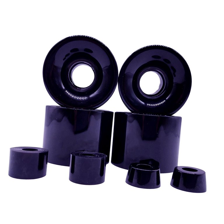 figatia 4 Pcs Skateboard Wheels Cruiser Wheels Replacement