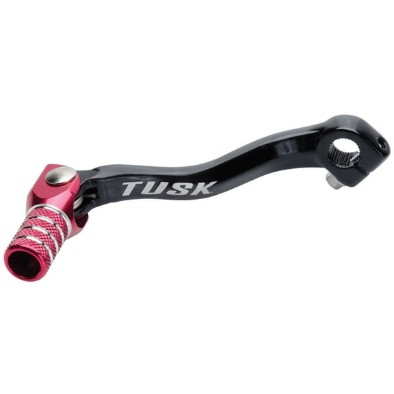 TUSK Folding Shift Lever Black/Red Tip for Honda CR85R Expert 2003-2007