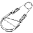 thumbnail image 3 of 5 PCS Key Chain Keychain Hooks Stainless Steel Keychains Womens Carabiner Holder Snap Clip Man, 3 of 6