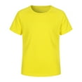 thumbnail image 4 of Razzly Men T Shirts Men’s Swim Shirt Short Sleeve UPF 50+ Sun Shirt Rash Guard Athletic Quick Drying T-Shirts for Outdoor Sports Activities(Yellow,2XL), 4 of 4