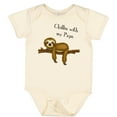 thumbnail image 3 of Inktastic Chillin with Papa Sloth Cute Boys Baby Bodysuit, 3 of 5