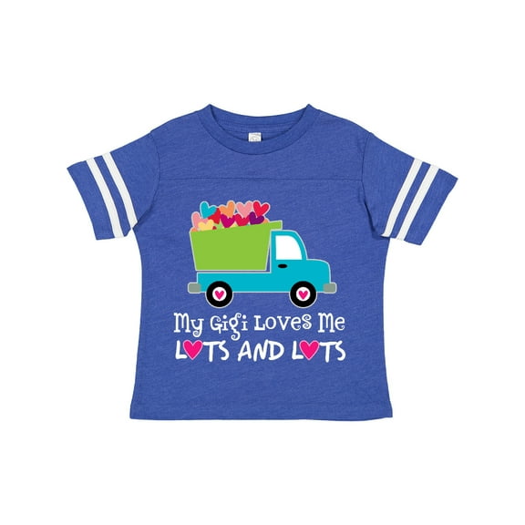 Inktastic Gigi Loves Me Grandchild Truck Boys Toddler T-Shirt