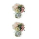 thumbnail image 4 of Advancent 2 pack/lote de flores artificiales en jarrón, flores artificiales elegantes, duraderas y de bajo mantenimiento Type1 NO1, 4 of 6