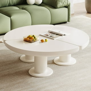 Round Coffee Table in Coffee Tables White Walmart