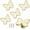 White, variant on XIMEI 6-Pack Butterfly Shape Knobs Handle, Gold Cabinet Knobs Decoration Door Handle, Single Hole Pulls for Cabinet/Drawer/Dresser/Kitchen/Wardrobe, Purple