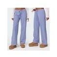 thumbnail image 3 of Aojekbee Women Striped Pajama Pants, Elastic Waist Tie-up Loose Lounge Pants Fall Sleepwear, 3 of 10