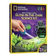 NATIONAL GEOGRAPHIC Mega Science Kit - Glow in The Dark Lab with Crystals, Slime, Putty, and More, Great Kit for Girls and Boys Fascinated by Science