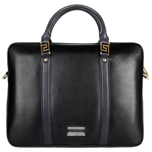 Vangoddy Meka Executive 100% Geniune Leather Briefcase