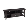 thumbnail image 4 of Espresso TV Stand | Add Flare to Media Center | Square Metal Handle | Deal with Storage and Aesthetic Issues, 4 of 4