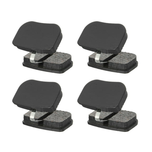 Unique Bargains 4 Pair Semi Metal Bicycle Disc Bike Brake Pads Replacement with Spring Leaf for Boli