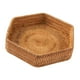 thumbnail image 2 of Plato organizador de centros de mesa de ratán para fiestas, tejido para servir pan y fruta Pequeña, 2 of 7