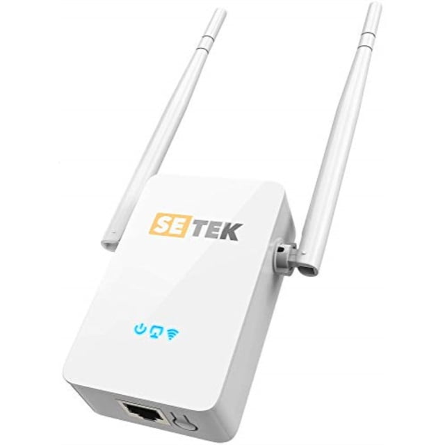 SETEK Wifi Range Extender Signal Booster uo 2500 Sq FT ...