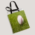 thumbnail image 2 of ABPHQTO Baseball On The Fake Green Grass Canvas Bag Reusable Tote Grocery Shopping Bags Tote Bag 14x16 inch, 2 of 2
