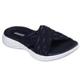 thumbnail image 1 of Sandalia Slide Skechers Go Run 600 Sunrise para mujer, color azul marino, 1 of 1