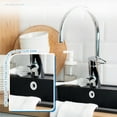 thumbnail image 6 of Uxcell Sink Overflow Ring, Bathroom Sink Overflow Drain Cover for Kitchen Basin Silver, 6 of 7