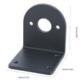 thumbnail image 5 of 550 545 555 540 Motor Mount Bracket Universal L Shaped Fixing Mounting Bracket, 5 of 6
