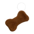 thumbnail image 3 of Simule el juguete de felpa de forma ósea, el colgante de muñecas relleno, la muñeca de felpa suave, la almohada de de , el juguete , Café 13 Cm, 3 of 9