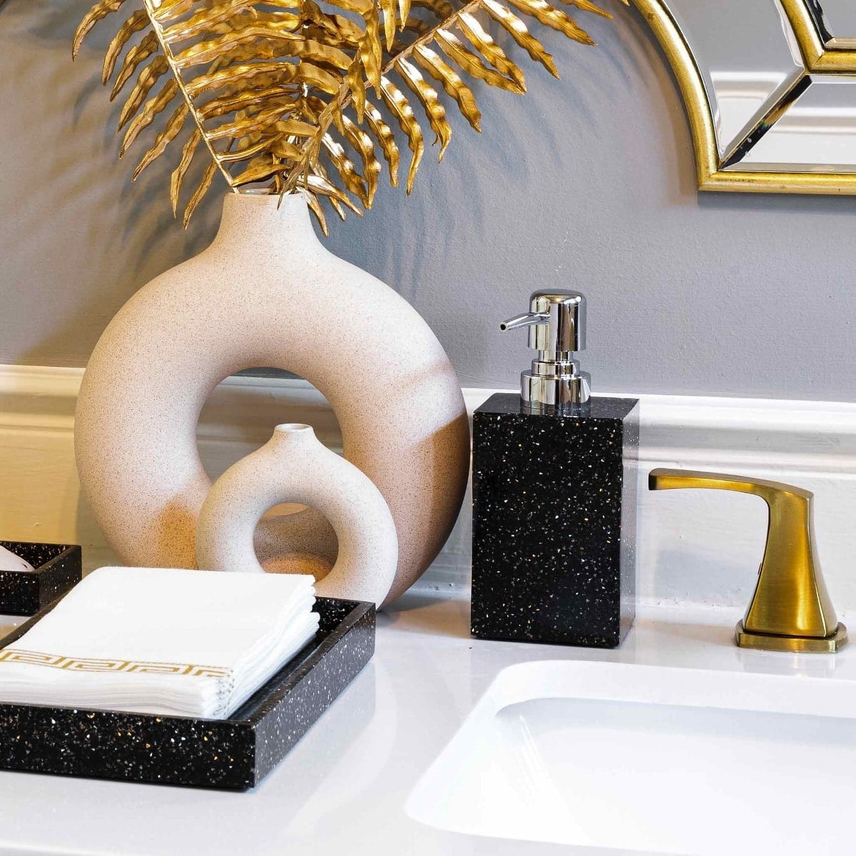 Sparkles Home  Luminous Rhinestone Soap Dispenser Silver