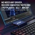 thumbnail image 6 of KKF HDMI Video Capture Card, 4K USB 3.0 Capture Card for Live Streaming and Recording, 1080P 60FPS Game Capture Device Work on PS5 PS4 Xbox Nintendo Switch 3ds DSLR OBS with HD Ultra-Low Latency, 6 of 6