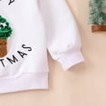 thumbnail image 5 of Ydojg Long Sleeve Tops For Kids Toddler Autumn Winter Boys Girls Christmas Letter Prints Hoodie Tops Pullover Casual Sports Outwear For Children Clothes, 5 of 7