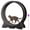 Black, variant on POLAHAKU 48'' Cat Exercise Wheel, Wooden Indoor Running Treadmill for Cats, Detachable Carpet Cat Wheel with Safety Lock for Running Walking, Training, Black