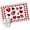 Red, variant on Brown Ladybugs Round Rug 3.3ft Washable Circle Entryway Rugs Non Slip Modern Farmhouse Love Heart Checkered Plaid Area Rug Carpet for Bedroom Kitchen Living Room Home Office Dining Room Nursery