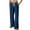 Blue, variant on Ashirexll Winter Women Pants, Wide Leg Pants Women, Solid Color Stretch Waistband Sports Casual Pants with Deep Side Pockets Comfortable