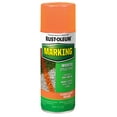 thumbnail image 3 of 6 Pack, Fluorescent Orange, Rust-Oleum Specialty Flat Marking Spray Paint- 11 oz, 3 of 8