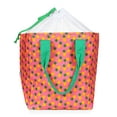 thumbnail image 4 of MeMoi Pineapple Makeup and Tote Bag Set (One Size, Confetti Pink), 4 of 5