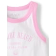 thumbnail image 3 of The Children's Place Girls Sleeveless Colorblock Graphic Print Tank Top, Sizes XS-XXL, 3 of 3