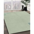 thumbnail image 2 of Ahgly Company Tapis d'Intérieur Rectangulaire Abstrait Vert, 2 Pieds x 3 Pieds, 2 of 6
