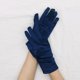thumbnail image 1 of Zhuge Guantes cortos de satén para mujer, guantes para niños y adultos, guantes para bodas, fiestas, guantes hasta la muñeca, guantes para vestido, guantes de ópera, azul oscuro A, 1 of 4