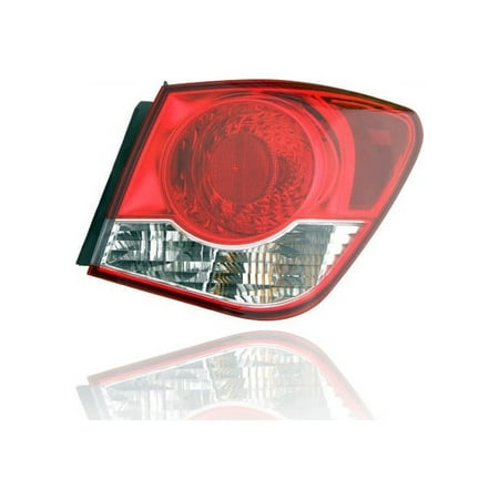Tail Light Assembly - Compatible/Replacement for 11-16 Chevrolet Cruze 16-16 Cruze Limited - Outer On Body - Right Hand - Passenger - 94540777