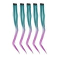 thumbnail image 3 of Hair Extension Hairpiece,10pcs Highlights Hairpiece Long Clip In Long Hairpiece Colored Hair Extensions Finely Tuned Performance, 3 of 8