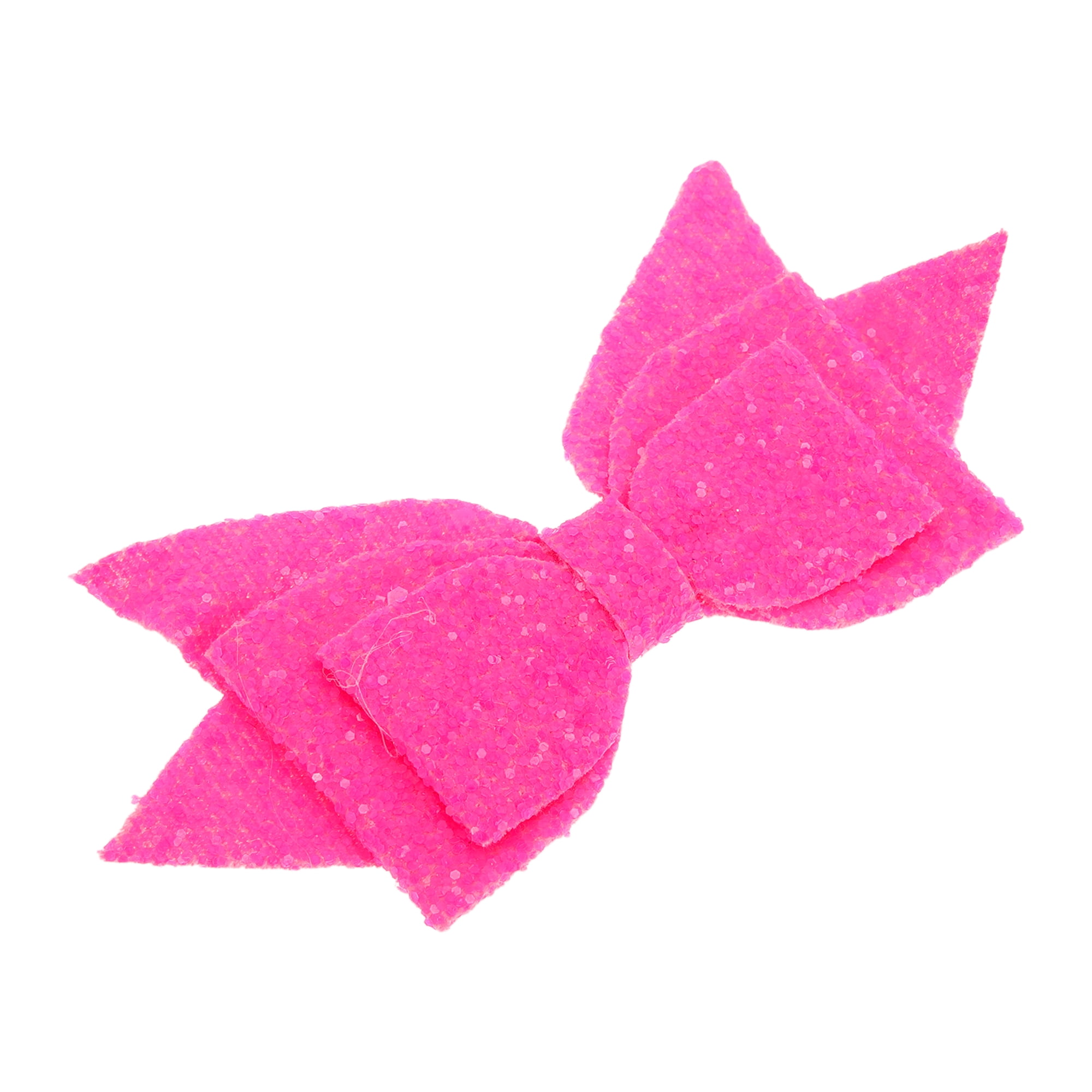 Unique Bargains 1Pc Shiny Bow Home Decoration Drinkware Accessory Rose Red