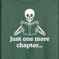 thumbnail image 3 of Instant Message - One More Chapter Skeleton - Women's Lightweight French Terry Long Sleeve Shirt, 3 of 6