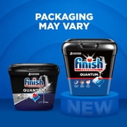 Finish Quantum Dishwasher Pods, No Pre-Rinse Dishwasher Detergent Soap Soap, Advanced Clean, 84 Count