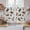 Off-White, variant on Western Cowboys Tier Curtains 24 Inch Length, Brown Vintage Country Cactus Cafe Short Curtains for Bathroom Over Sink, Small Kitchen Curtain Light Filtering Tiered Drapes 2 Panels 27.5"Wx24"L