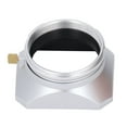 thumbnail image 2 of Parasol para lente de cámara de 49 mm, Parasol Universal de Aleacio de Aluminio, Cuadrado Retro, Mate, Accesorio de Fotografía para Cámaras de la Serie X100, 2 of 7