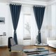 thumbnail image 4 of Blackout Curtains for Bedroom Grommet Insulated Room Curtains for Living Room, Set of 2 Panels (53*83in), 4 of 5