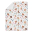 thumbnail image 4 of Pink and Blue Mermaids Toddler Bed Comforter Bedding Set Girl by Sweet Jojo Designs, 4 of 6