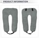 thumbnail image 4 of Almohada para reposacabezas de automóvil ergonómica y cómoda, soporte para el cuello, material de poliéster, color gris, 1 Pcs, 4 of 7