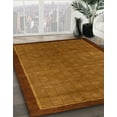 thumbnail image 3 of Ahgly Company Machine Washable Indoor Round Abstract Sedona Brown Area Rugs, 3' Round, 3 of 7